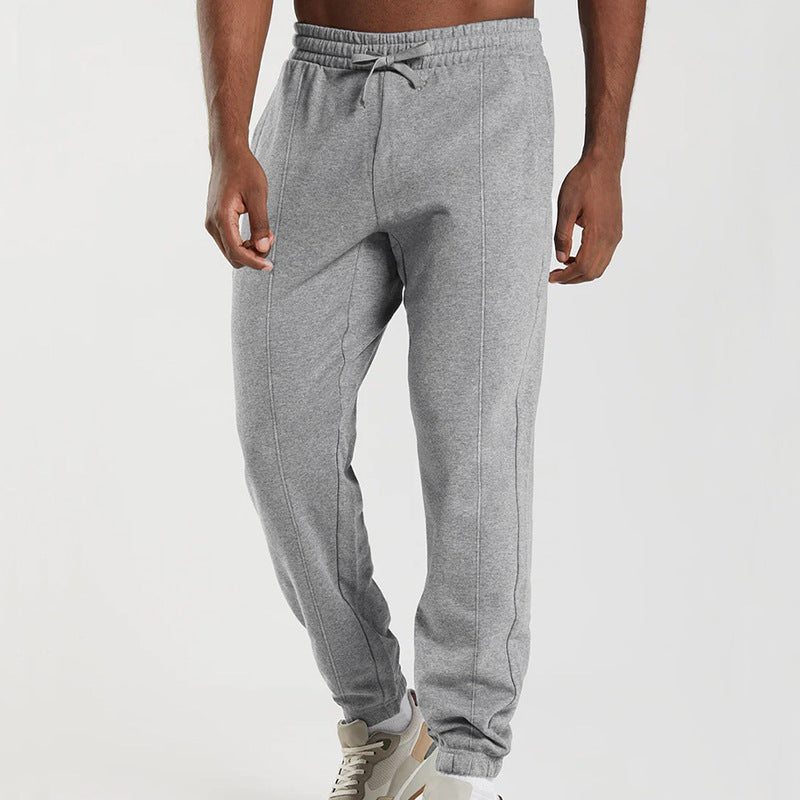 Men's comfortable leisure jogging pants with elastic waistband and side pockets Chic and style