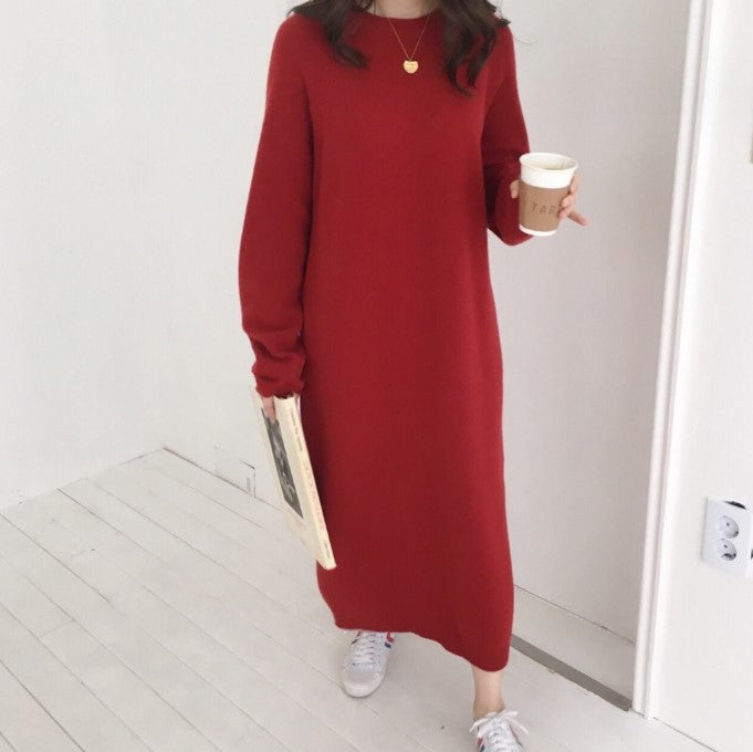 Oversized high-quality wool dress for ladies Lune London