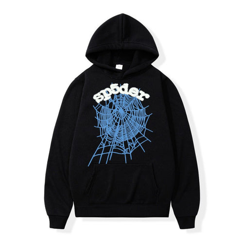 Women's hoodie with creative spider motif and comfortable fit Chic & Stil