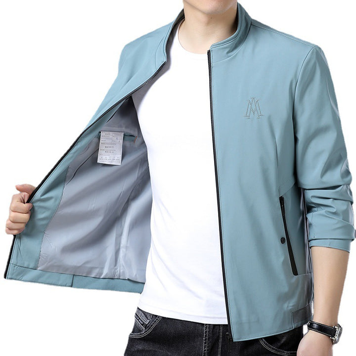 Elegant transition jacket for men with a modern cut and stylish pockets Lune London