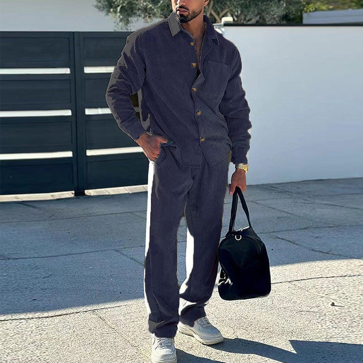 Men's leisure set with innovative fabric and practical pockets Lune London