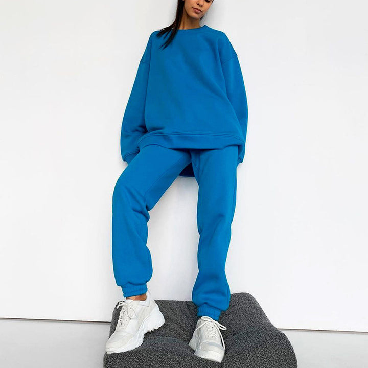 Lune London oversized casual and comfortable fleece set for women