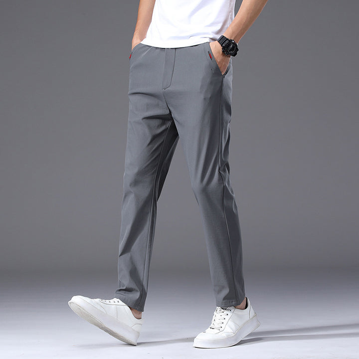 Men's chino pants, stylish and comfortable, with elastic waist Lune London