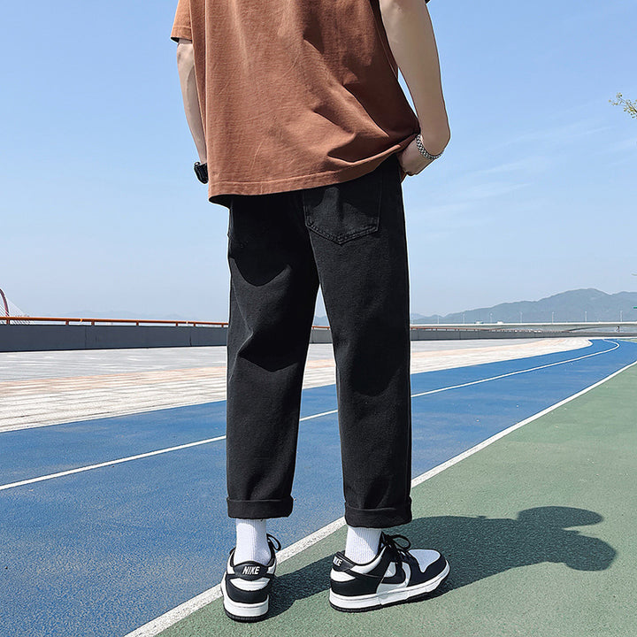 Casual men's pants with adjustable drawstring and loose fit Lune London