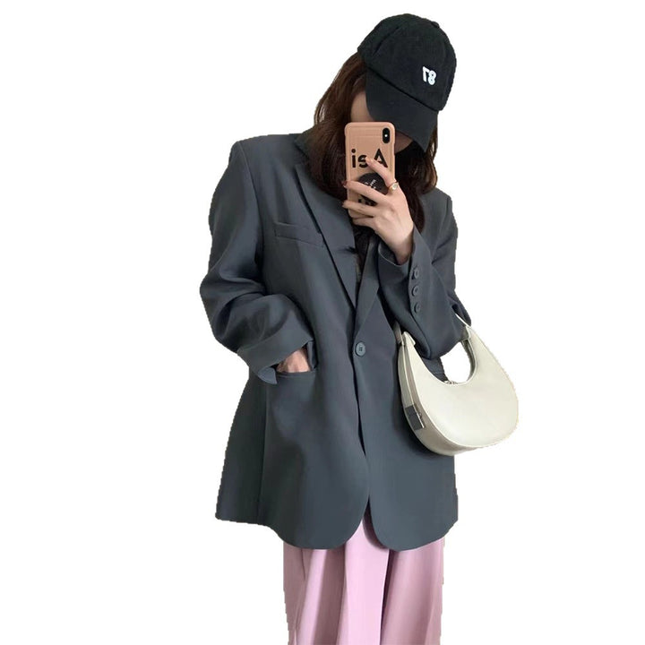 Blazer surdimensionné pour femmes en matériau de haute qualité avec poches Chic & Stil