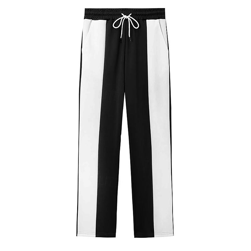 Casual sports pants for men with side stripes Lune London
