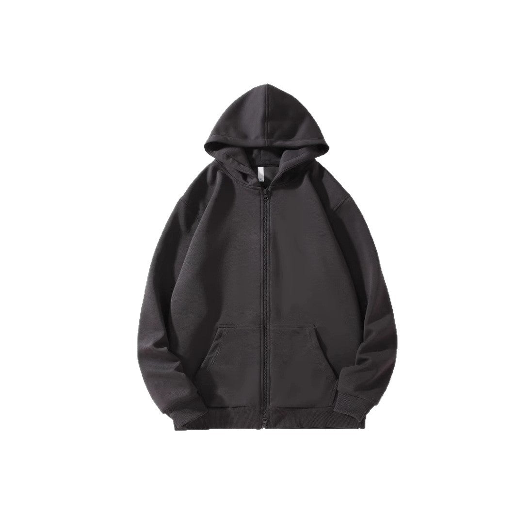 Ladies hoodie jacket with full zip and practical pockets Chic & Stil