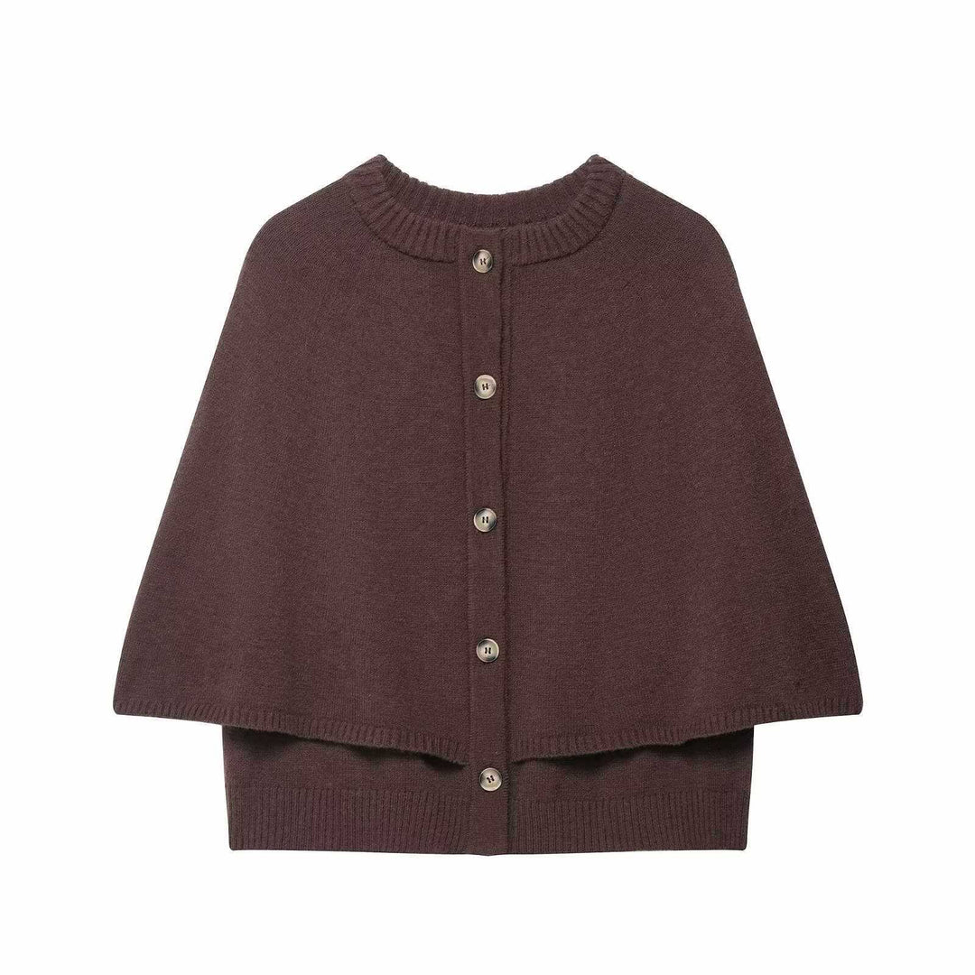 Ladies poncho sweater Lune London