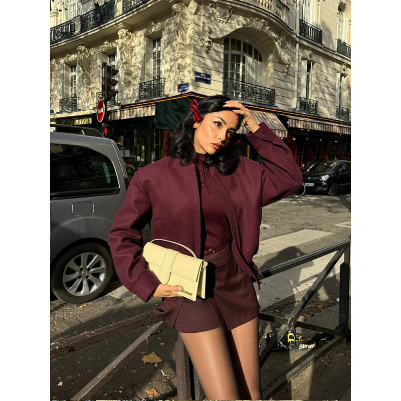 Ladies stylish bomber jacket made of high-quality material Lune London