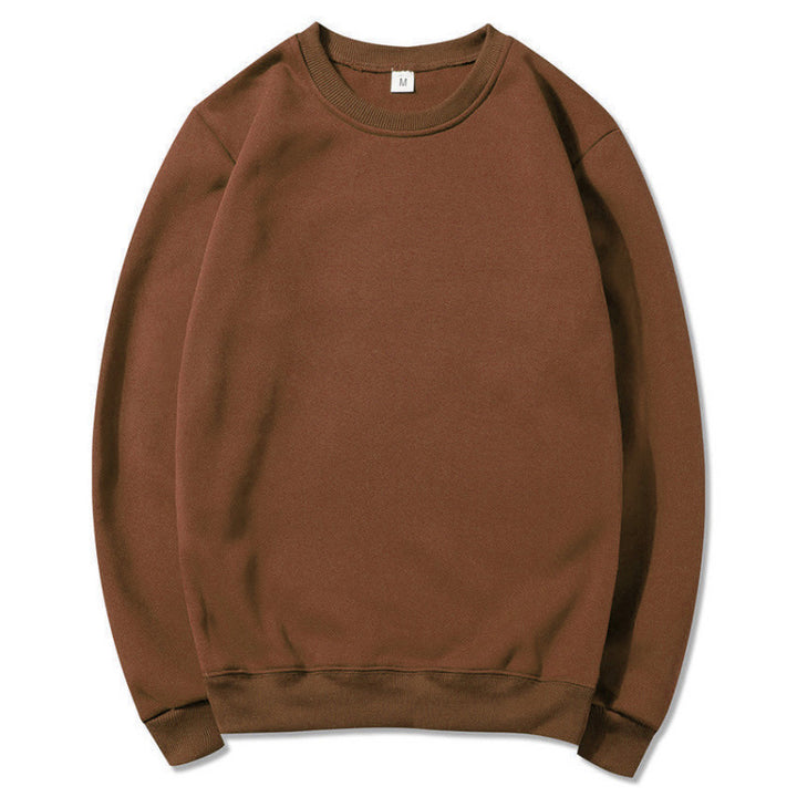 Women's sweatshirt made of soft fleece material with a classic round neckline Lune London