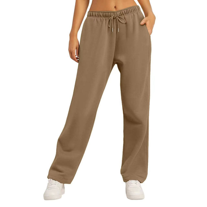 Casual wide pants for women with elastic waistband Lune London