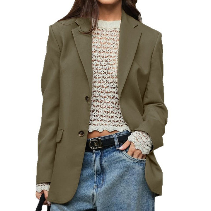 Veste élégante pour femmes avec une coupe féminine et des détails de boutons de haute qualité Lune London