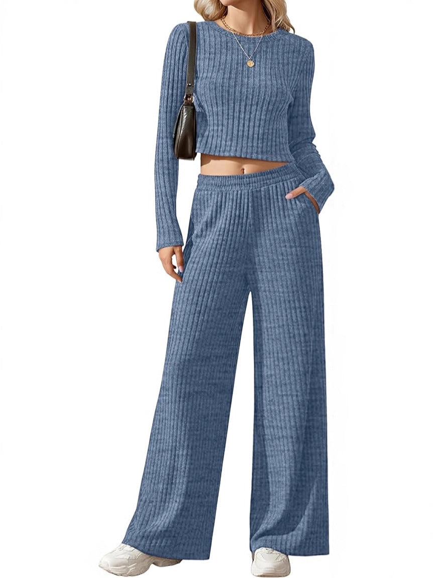 Ensemble en tricot élégant et décontracté pour femmes avec coupe ample Chic & Stil