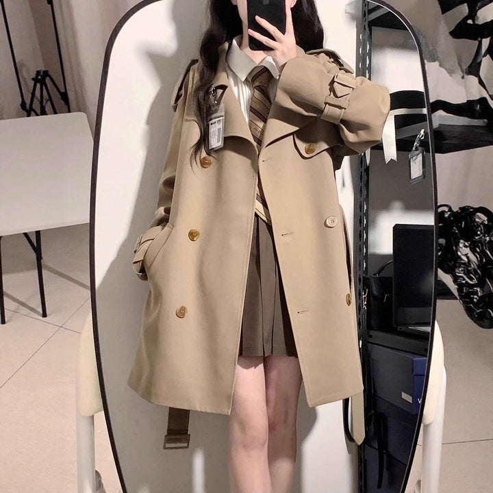 Manteau trench à la mode pour femmes avec coupe oversized Chic & Stil
