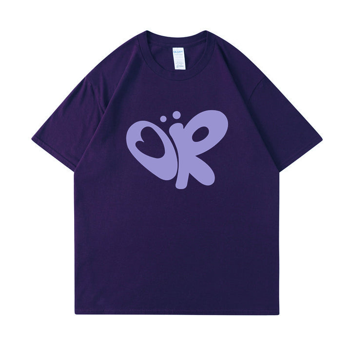 Women's casual T-shirt with unique graphic print Lune London