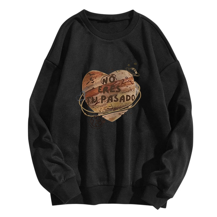 Women casual sweatshirt with creative heart design Chic & Stil