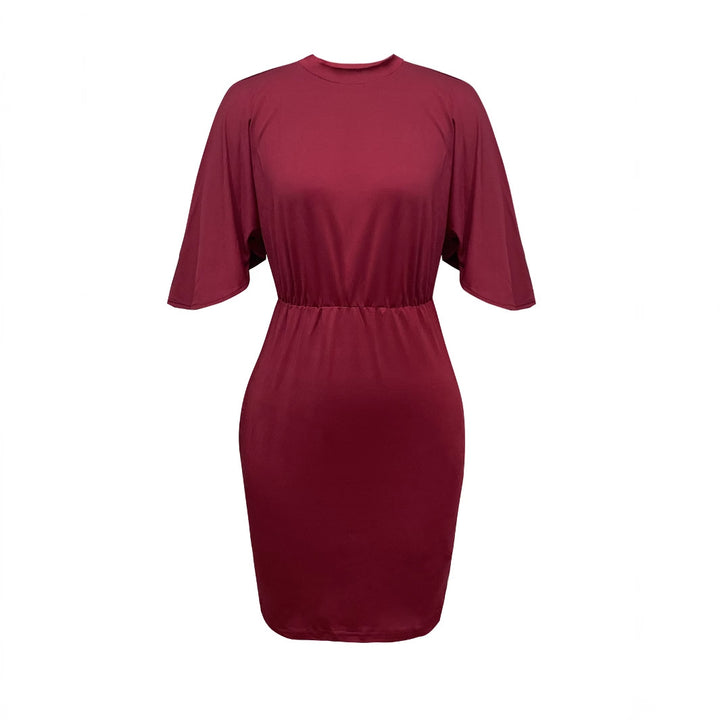 Lune London Women’s Bodycon Dress with Innovative Cut and Flowy Sleeves