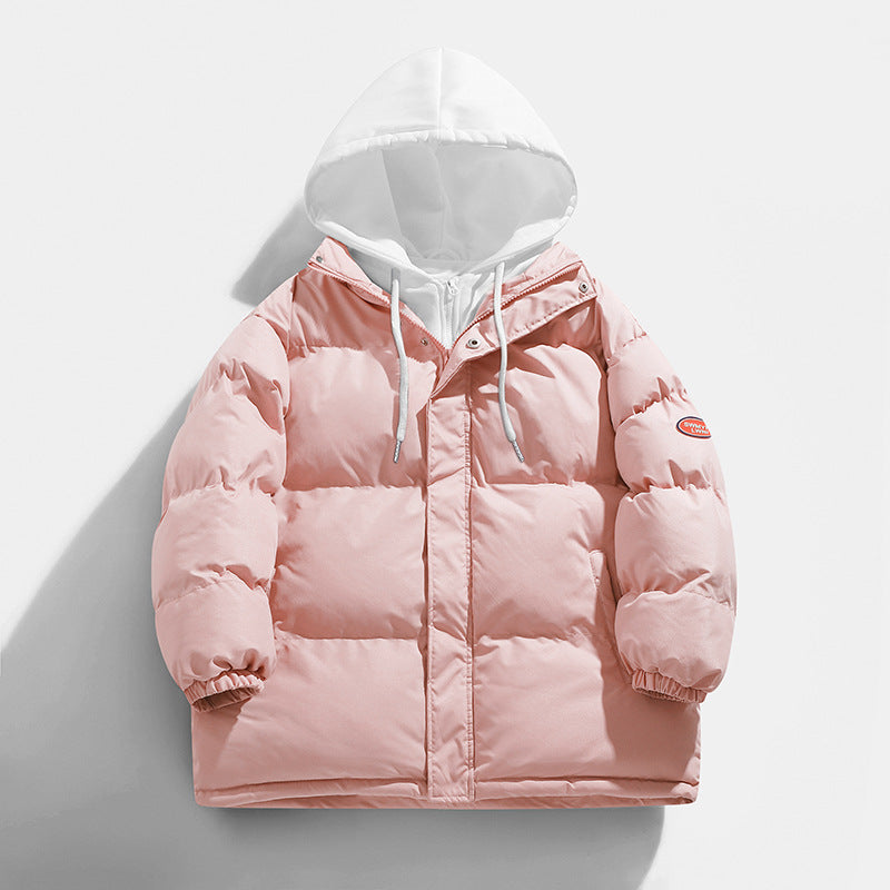 Ladies winter down jacket with integrated hood Lune London