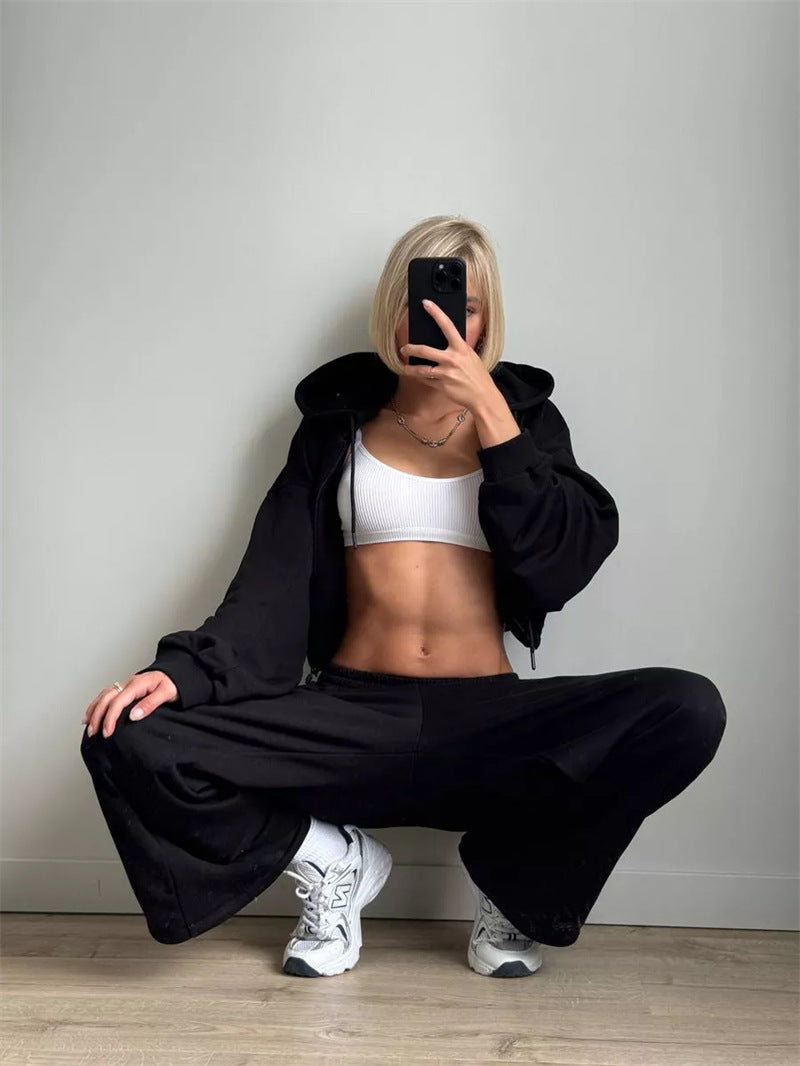 Ladies casual and stylish hoodie sweatshirt set Lune London