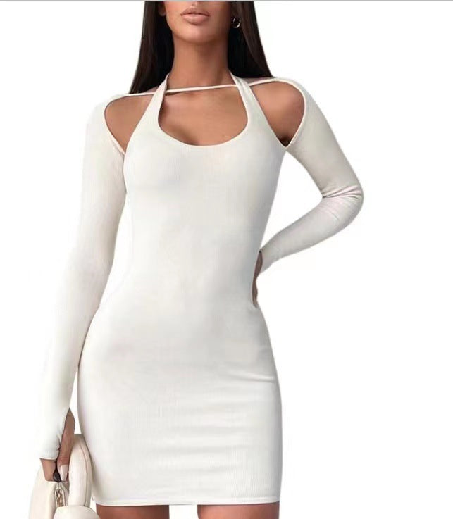 Lune London Ladies' Open Side Long Sleeve Mini Dress