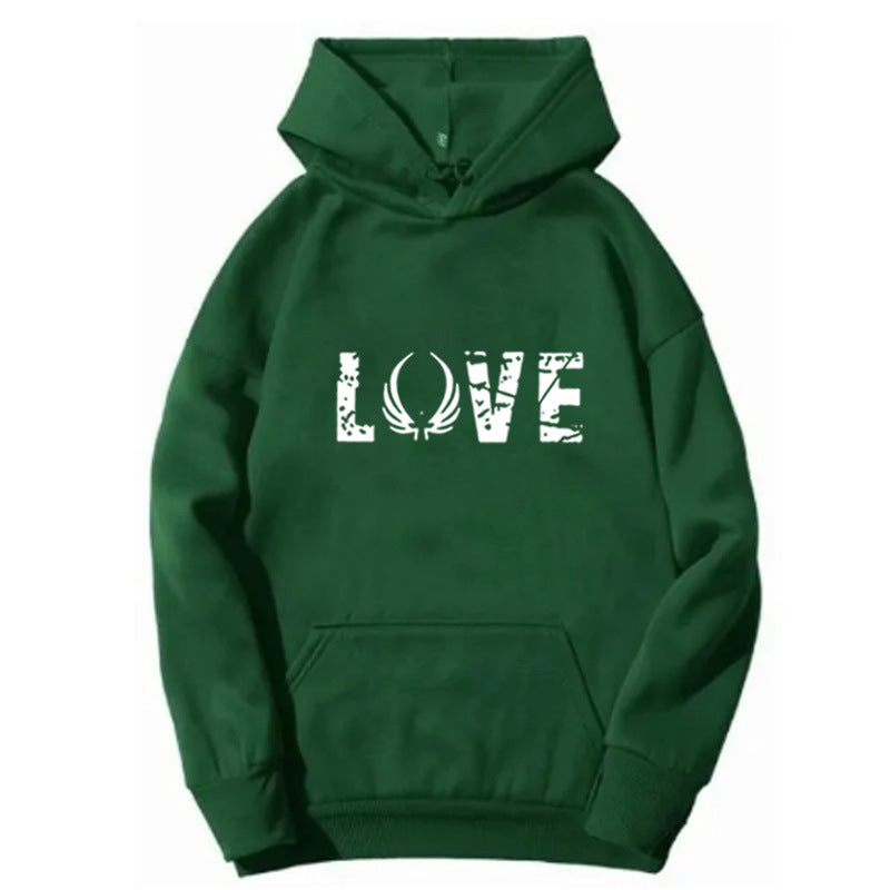 Women's hoodie with inspirational Love design Chic & Stil