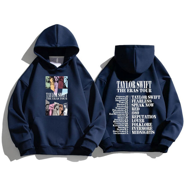 Women's hoodie with artistic motif and inspiring listing Chic & Stil