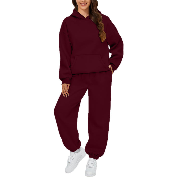 Women's Hoodie and Chic Sports Tracksuit