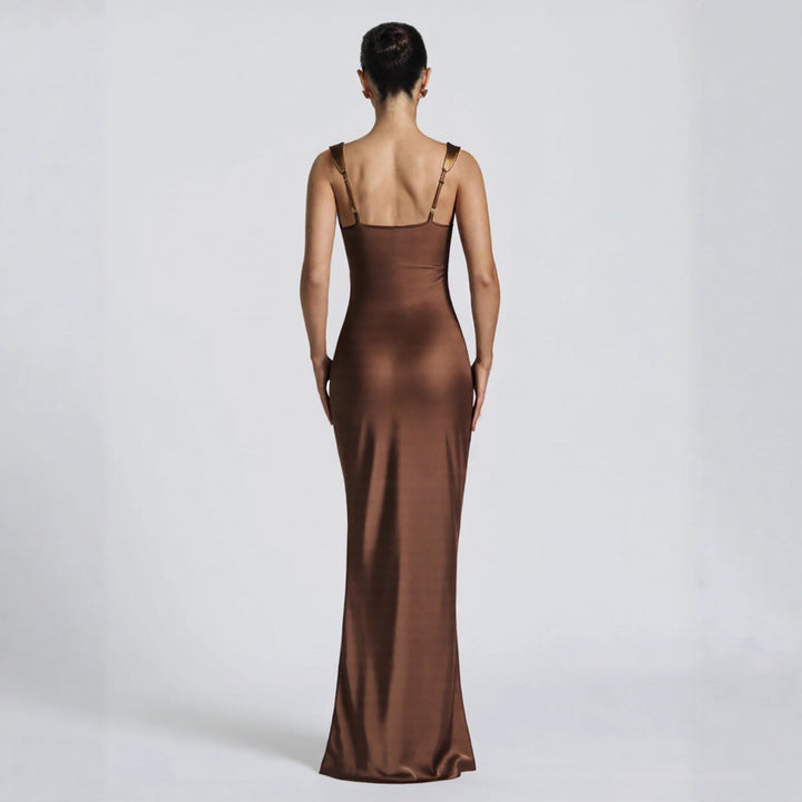 Women's Long Sleeve Evening Dress Lune London