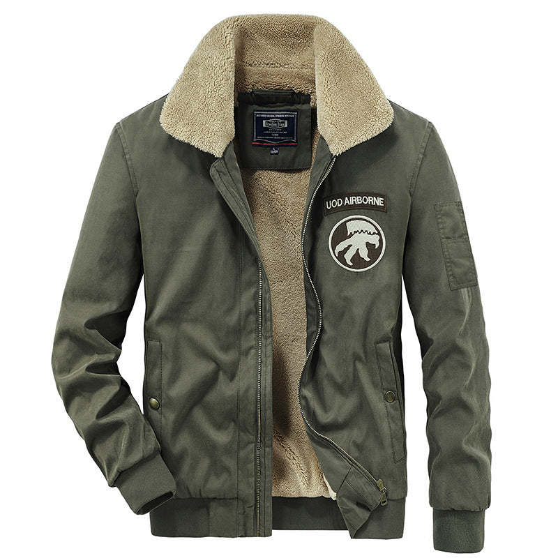 Men's transition jacket with warm Sherpa lining Lune London