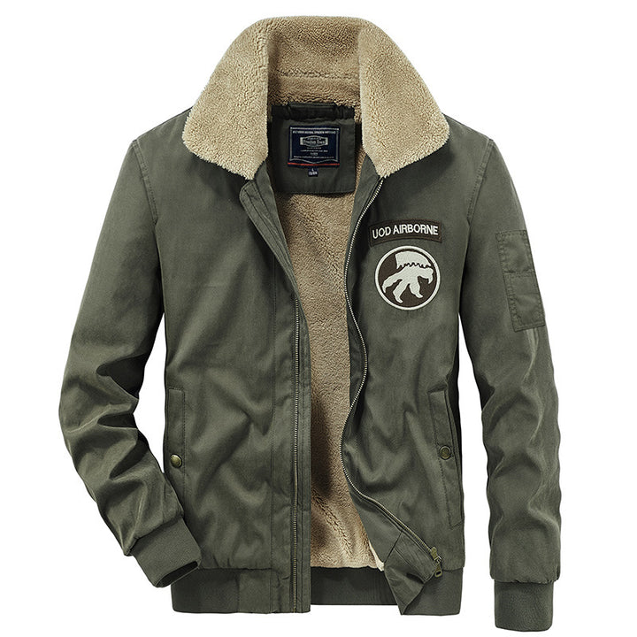 Men's transition jacket with warm Sherpa lining Lune London