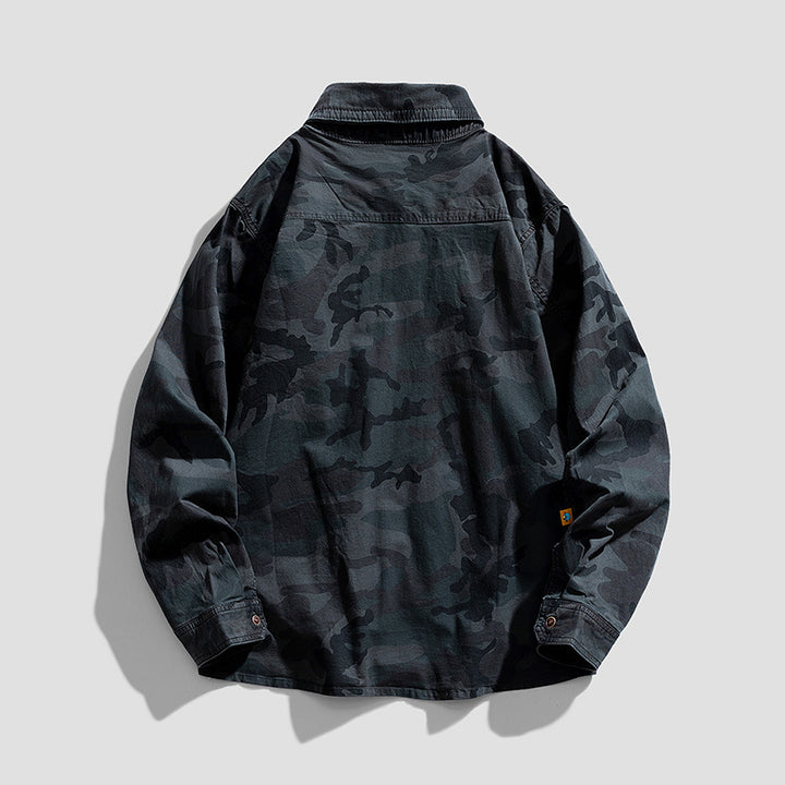 Men's camo utility jacket Lune London