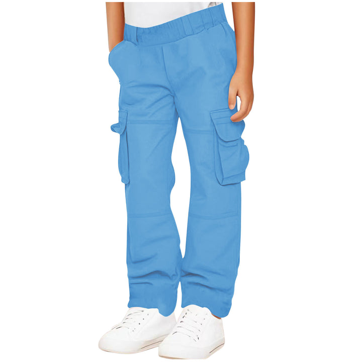 Unisex leisure cargo pants with practical side pockets Lune London