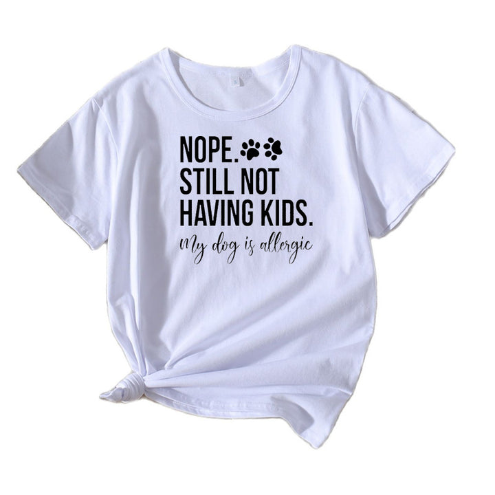 Women Funny Graphic T-Shirt for Animal Lovers Lune London