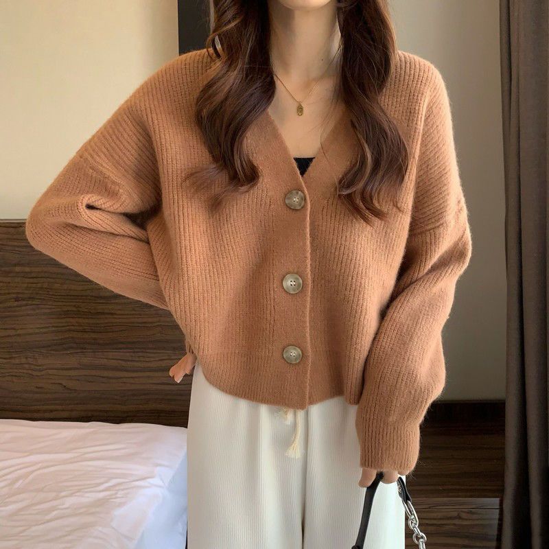 Cardigan confortable pour femmes avec décolleté en V Chic & Stil