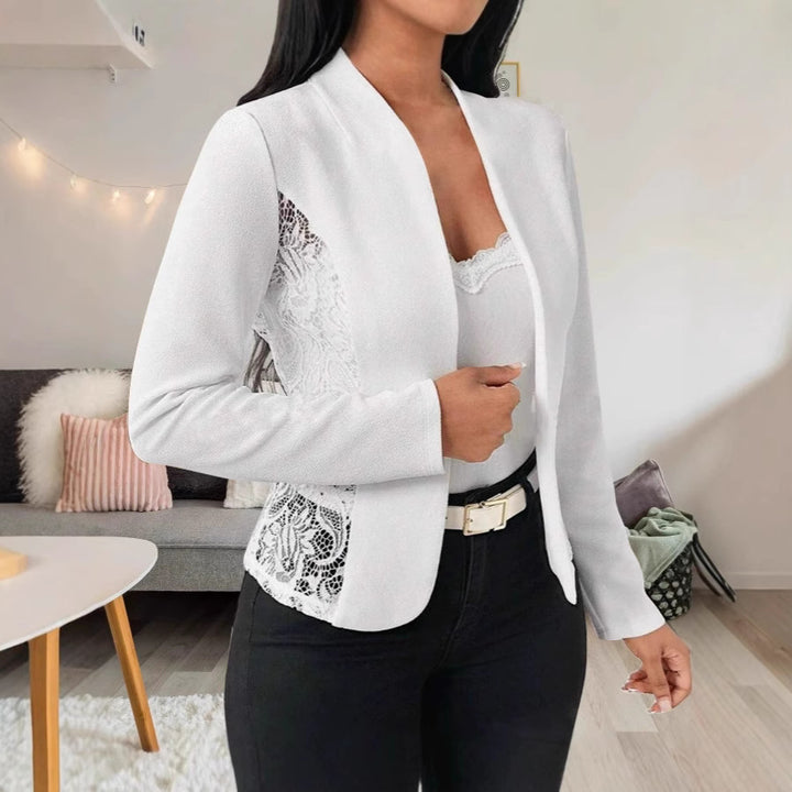 Elegant blazer jacket for women with lace and modern cut Lune London