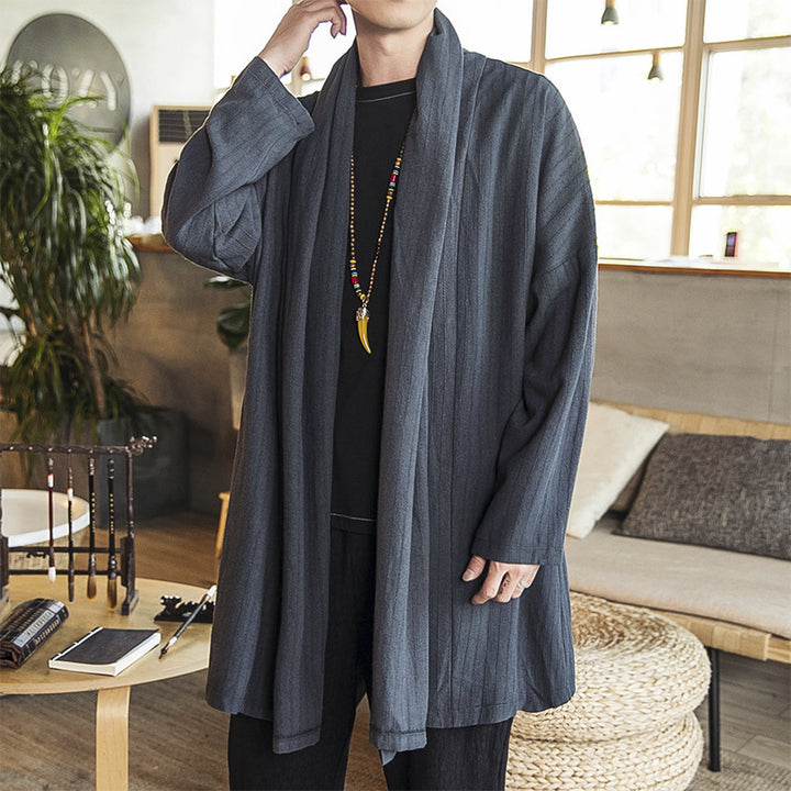 Casual kimono jacket for men with a stylish cut and a soft fabric Lune London