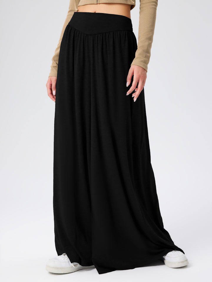 Airy maxi skirt for women with a loose fit and elastic waist Lune London