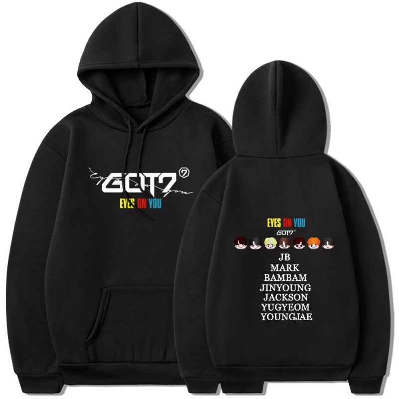 Women's hoodie with unique GOT7 design and comfortable fit Lune London