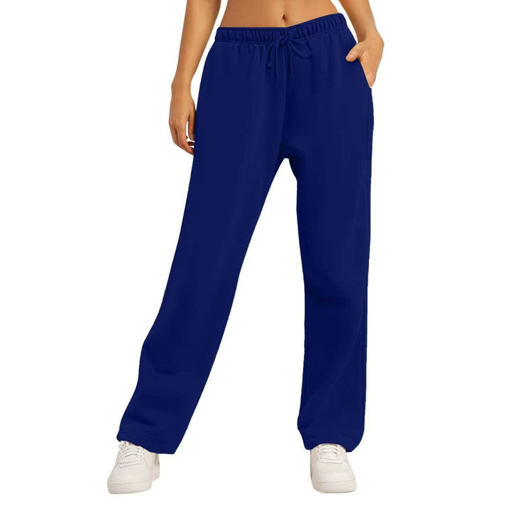 Casual wide pants for women with elastic waistband Lune London