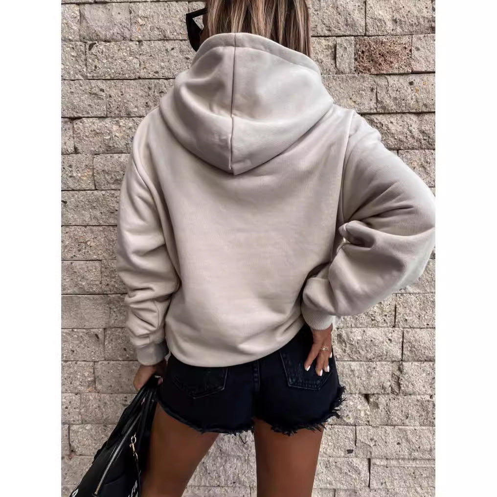 Women's Hoodie with Soft Fleece Lining and Casual Fit Lune London