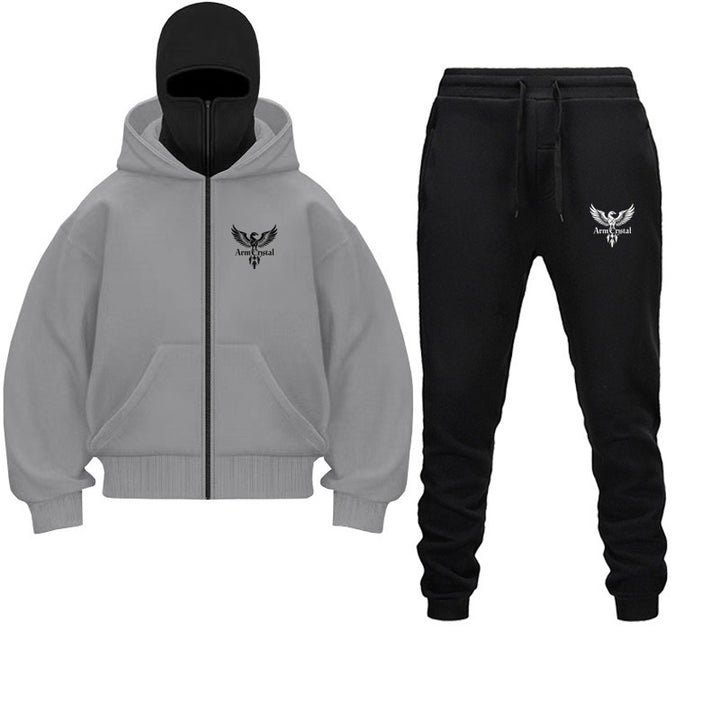 Women's tracksuit with practical zipper and soft inner lining Lune London