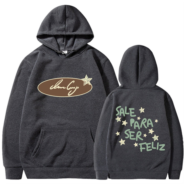 Women's hoodie sweatshirt with creative lettering and eye-catching design Chic & Stil