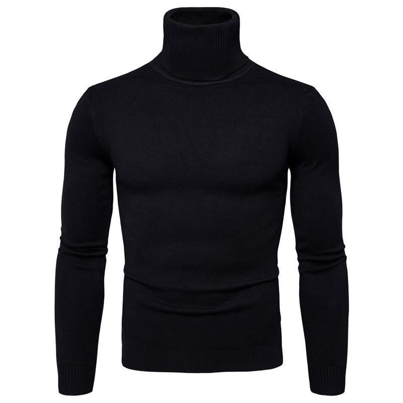 Men's Turtleneck Sweater Made From Fine Merino Wool Lune London