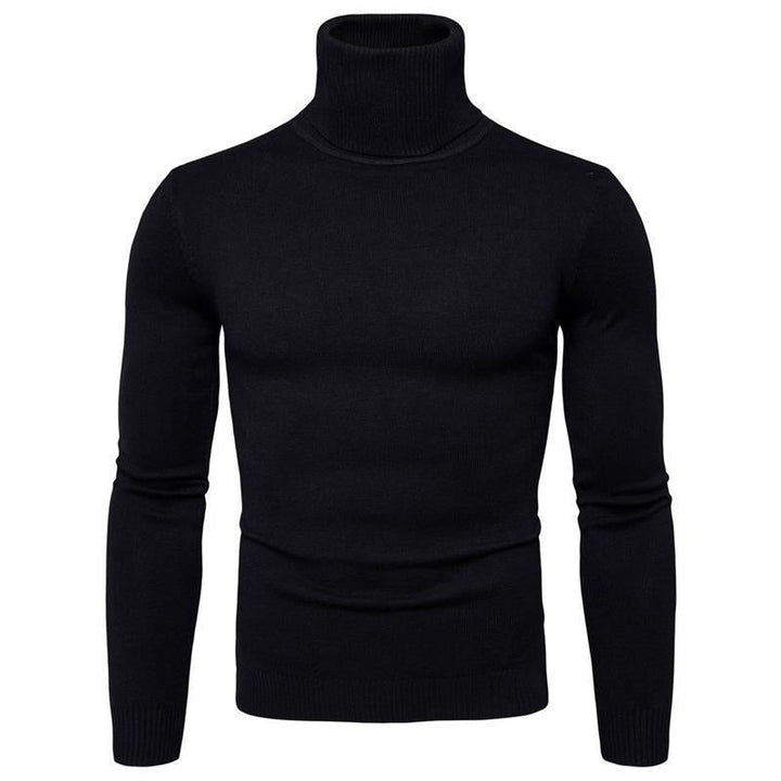 Men's Turtleneck Sweater Made From Fine Merino Wool Lune London