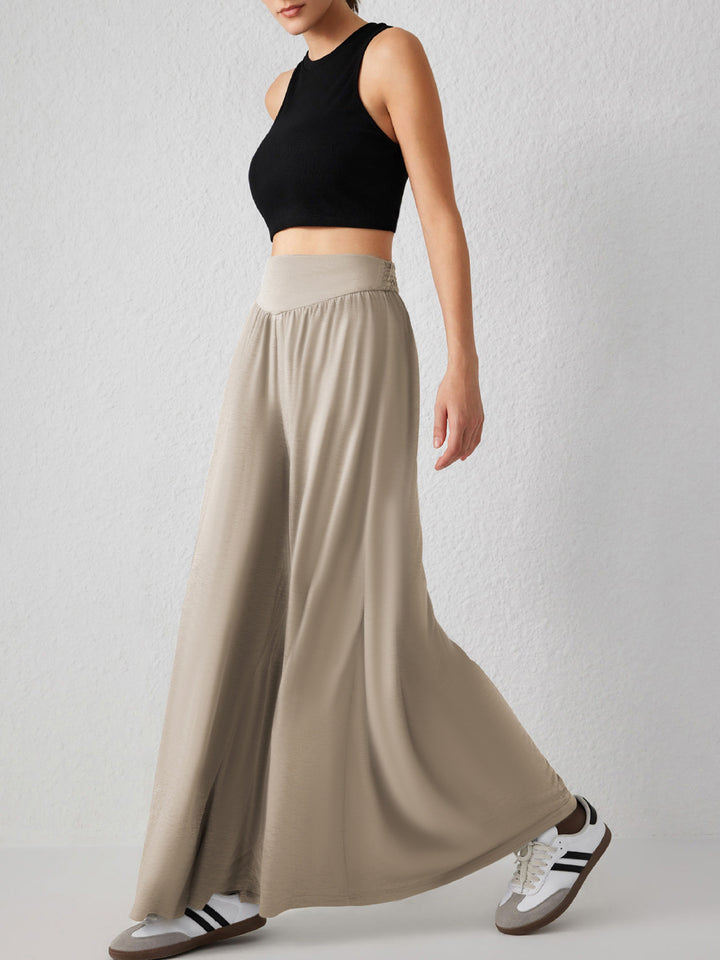 Airy maxi skirt for women with a loose fit and elastic waist Lune London