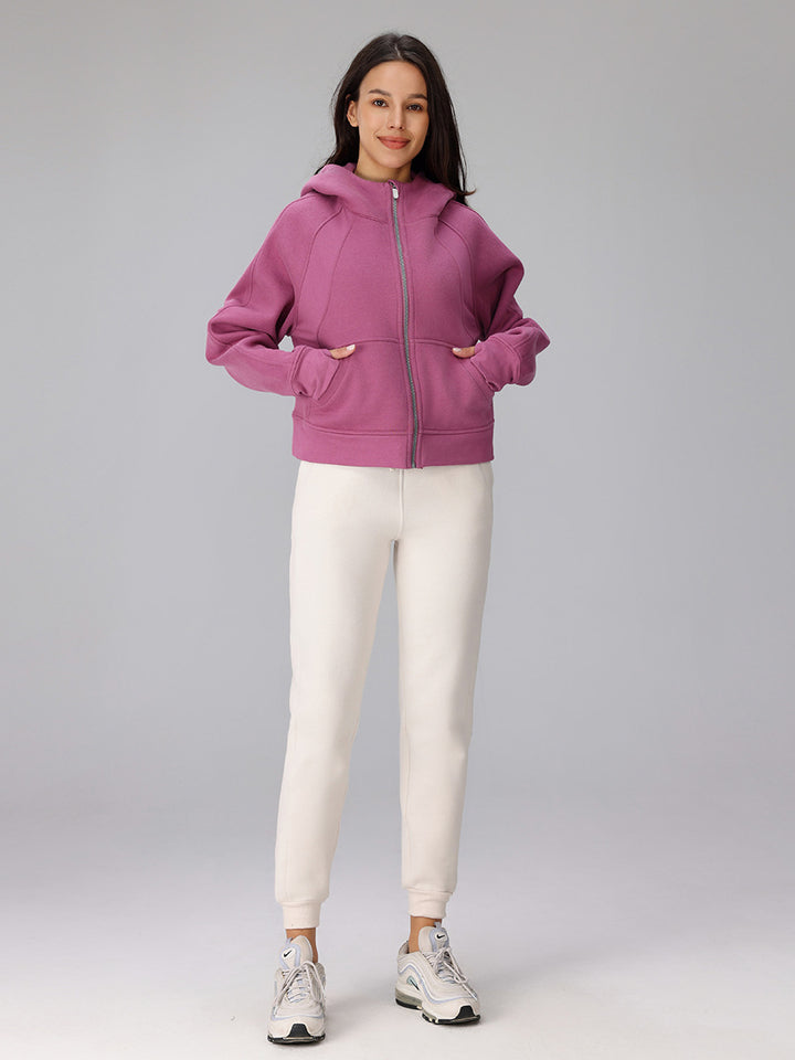 Ladies Zip Hoodie Lune London