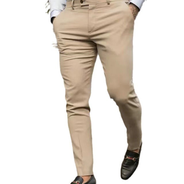 Men's Elegant and Chic Slim Fit Chino Pants Lune London