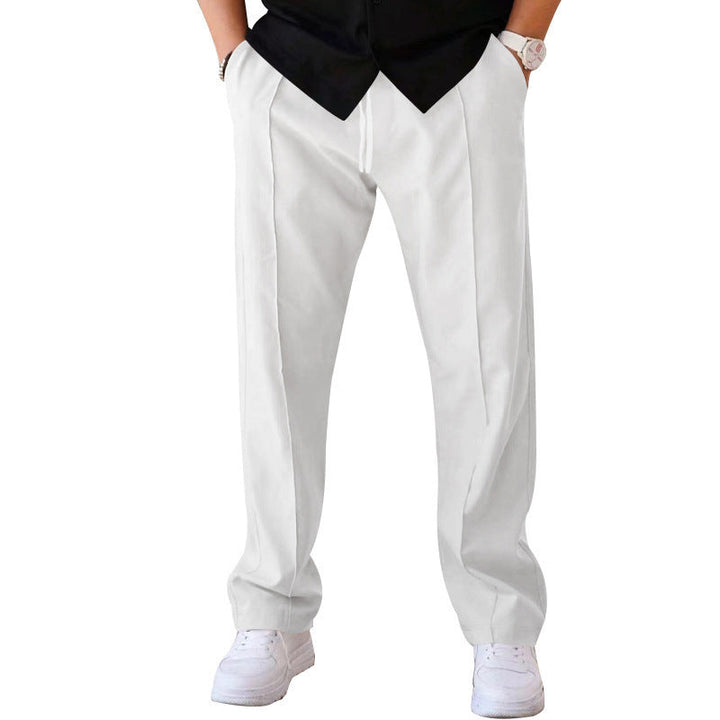 Men's Elegant Leisure Pants with A Relaxed Fit and Practical Side Pockets Lune London