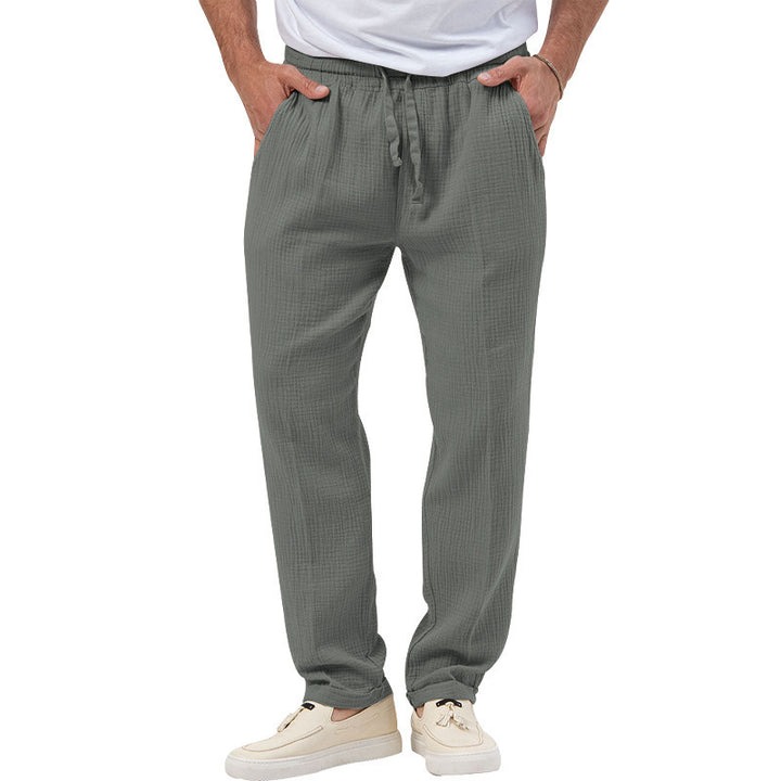 Comfortable leisure pants for men with elastic waist and practical pockets Lune London