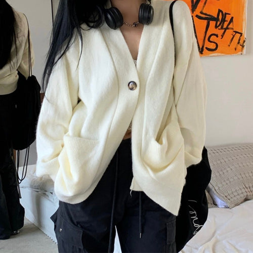 Cardigan Doux pour Femmes avec une Coupe Ample et des Poches